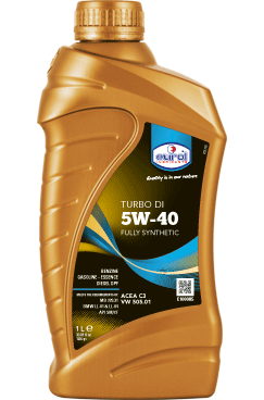 Масло моторное синтетическое - Eurol TURBO DI 5W40 1л
